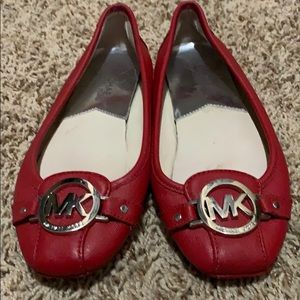 Michael Kors Red Fats Size 6.5